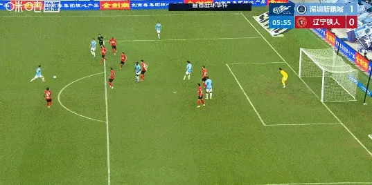 百家乐官网-玄智健左路传中，韦斯利爆射破门，新鹏城1-0铁人